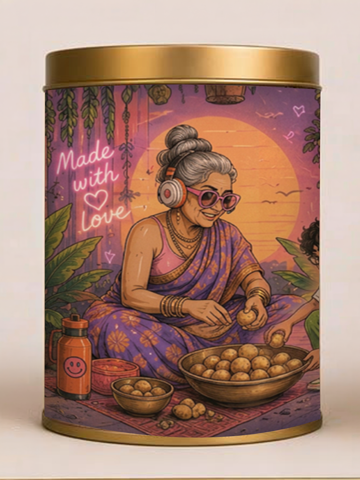 The Duo tin — Made with Love